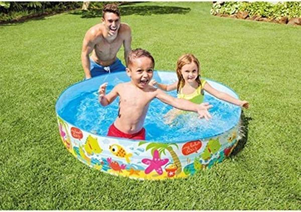 Colourful Rubber Swimming Pool For Endless Fun In Summer.