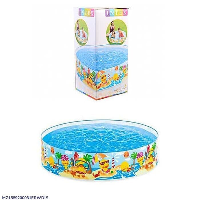 Colourful Rubber Swimming Pool For Endless Fun In Summer.