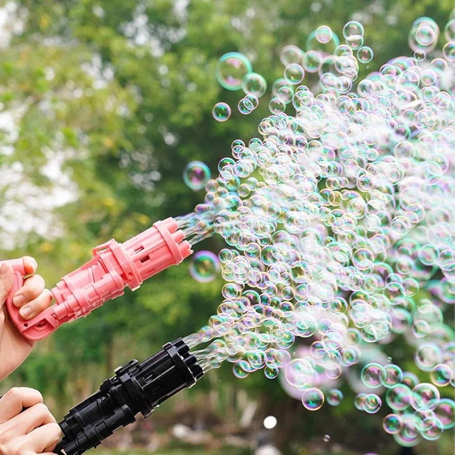 Electric Drive Bubble Gun For Kids.