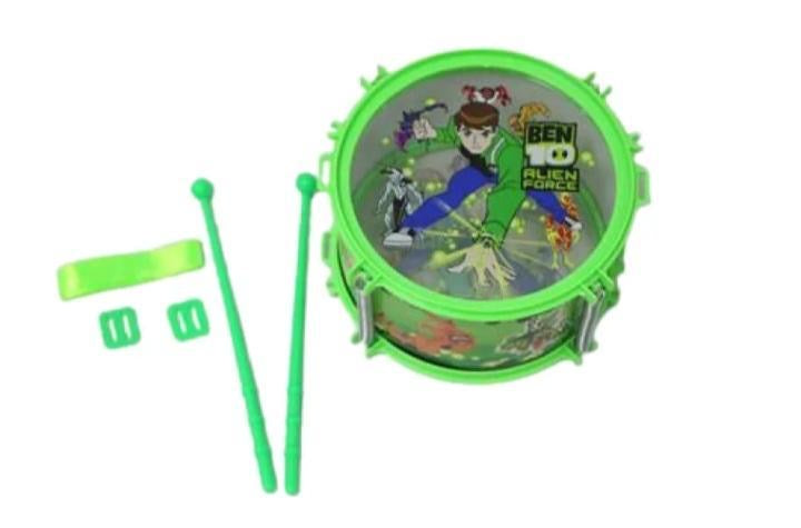 Colourful Plastic Musical Drum - Plastic Dhol
