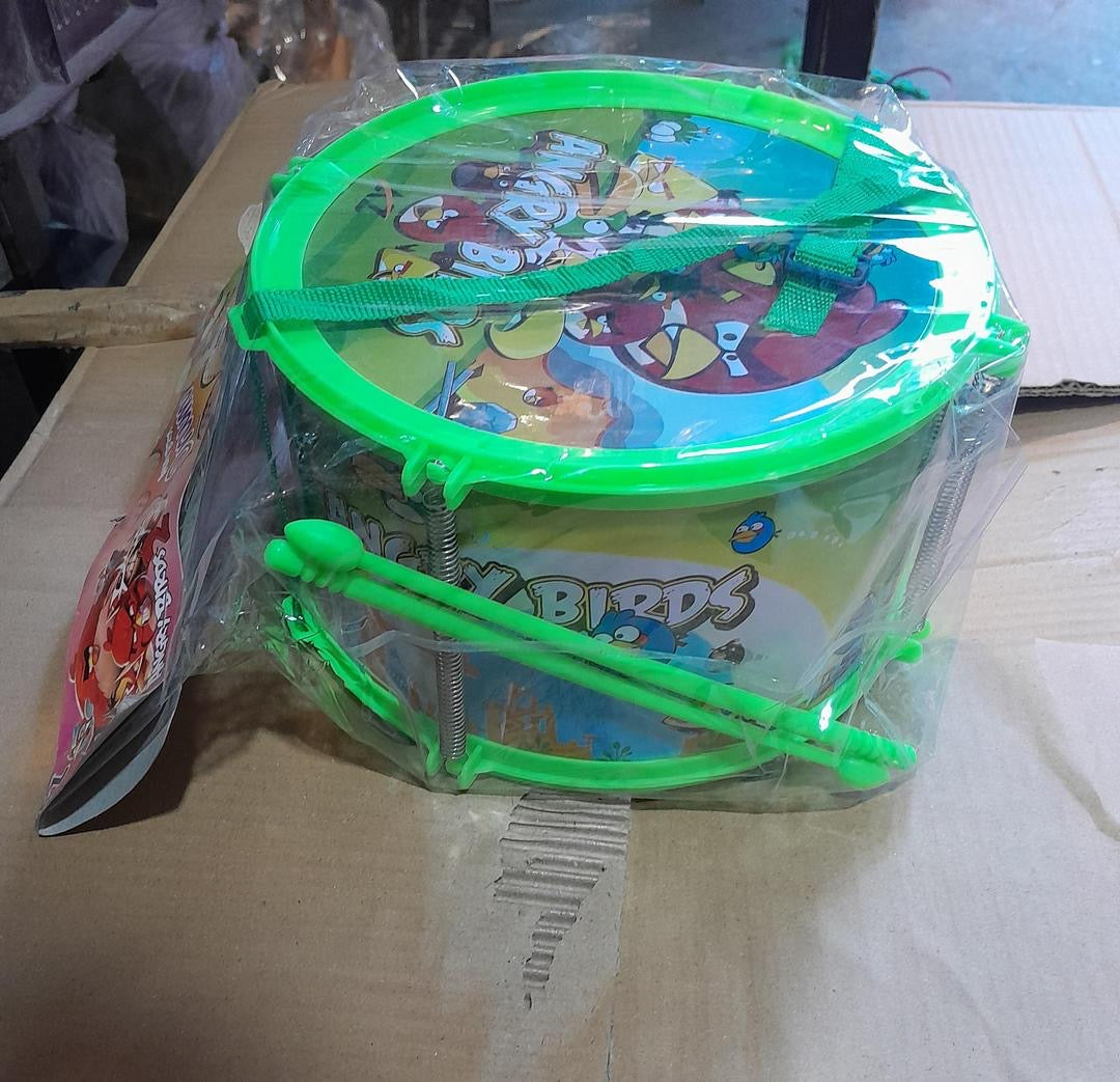 Colourful Plastic Musical Drum - Plastic Dhol