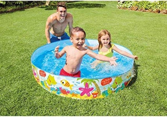 Colourful Rubber Swimming Pool For Endless Fun In Summer.