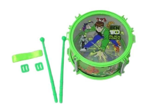 Colourful Plastic Musical Drum - Plastic Dhol