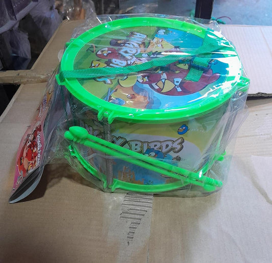 Colourful Plastic Musical Drum - Plastic Dhol